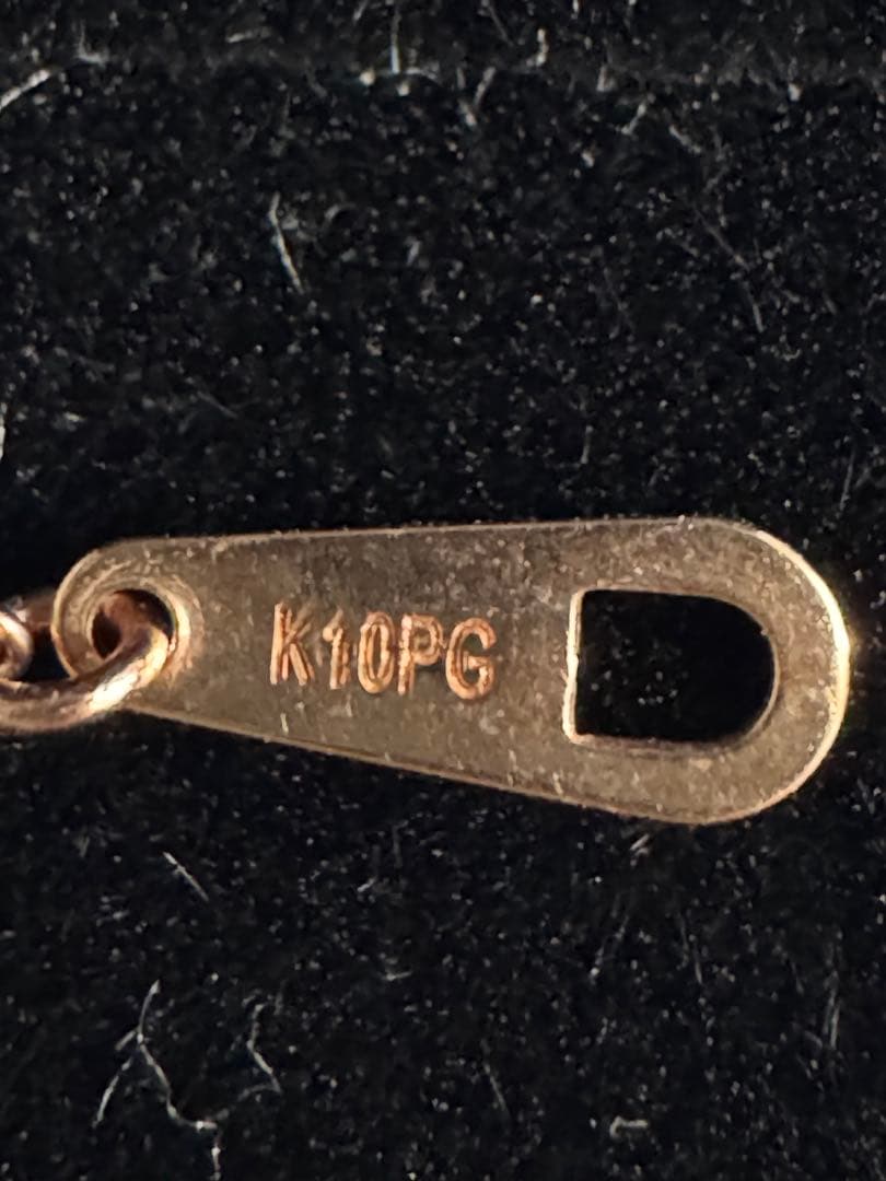 K10PG パール・ハートモチーフ ネックレス