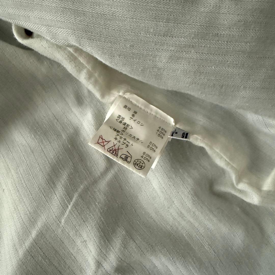 【最安値✨】イタリア製　TELA チェスターコート　バイカラー　38 ツイード