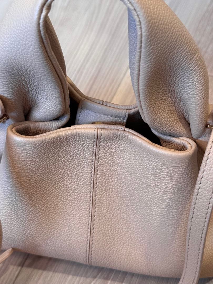 POLENEポレーヌ ピンク ハンドバッグ