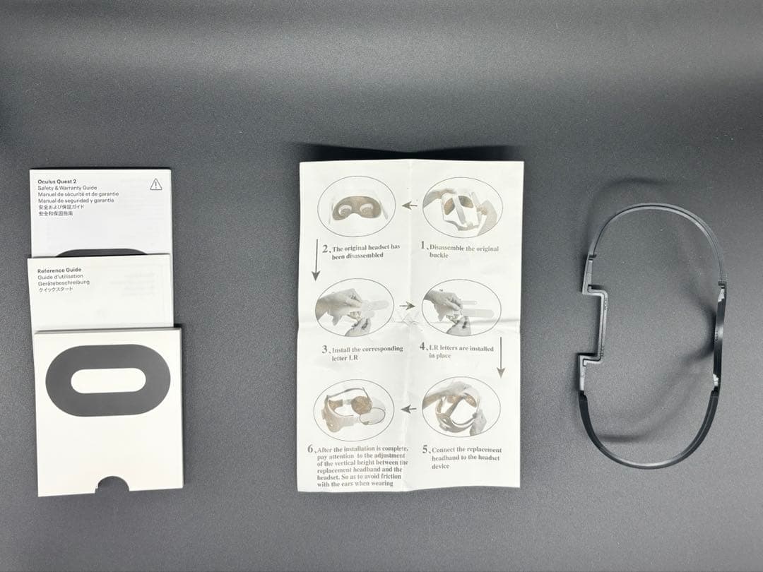 t*l様  Quest2 64G コントローラー　ヘッドストラップ付