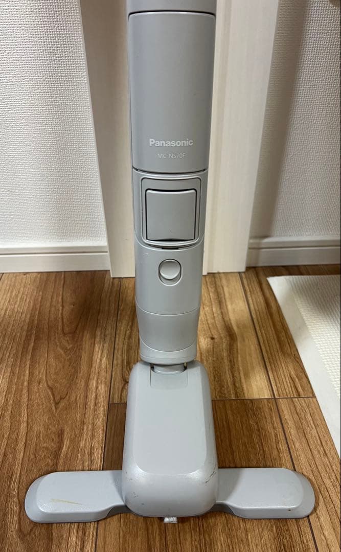 パナソニック MC-NS70F-H コードレススティック掃除機 ライトグレー