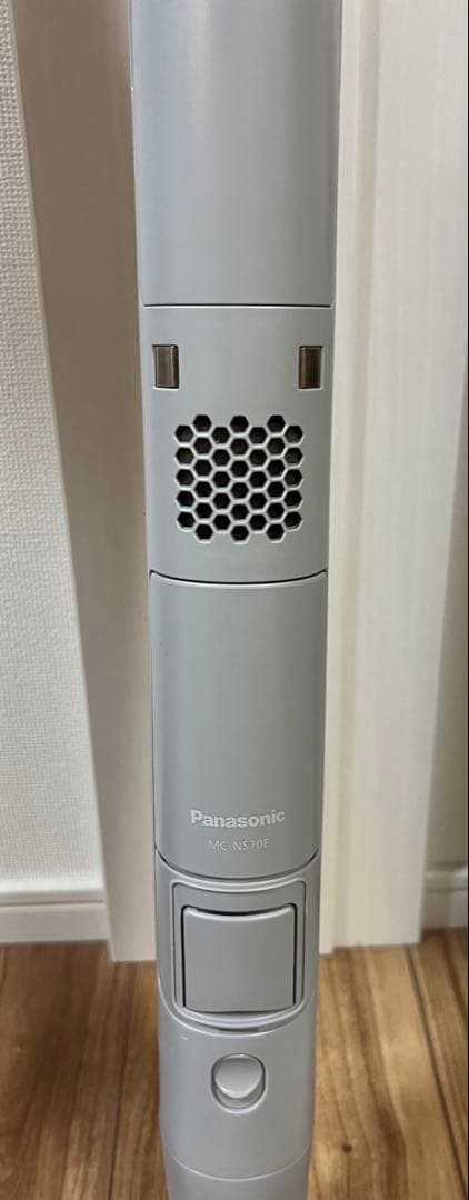 パナソニック MC-NS70F-H コードレススティック掃除機 ライトグレー