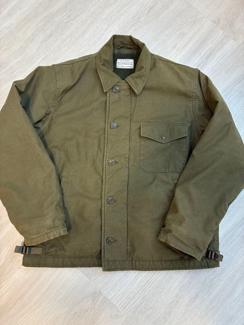 WAIPER.inc 米軍 初期型 U.S.NAVY A-2 デッキジャケット