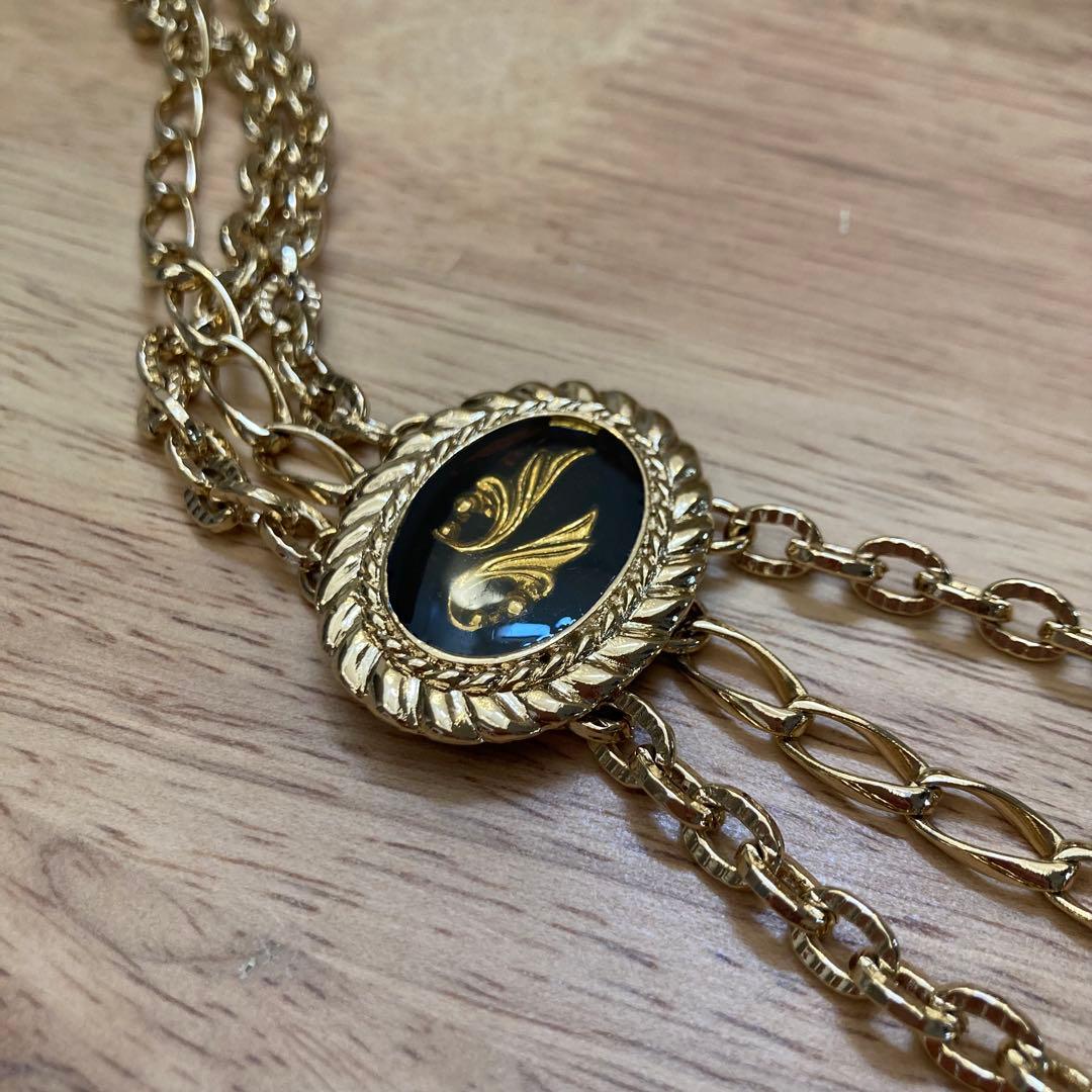 ダッフィー⭐︎ゴージャスゴールドカラーチェーン 多層デザイン ベルト