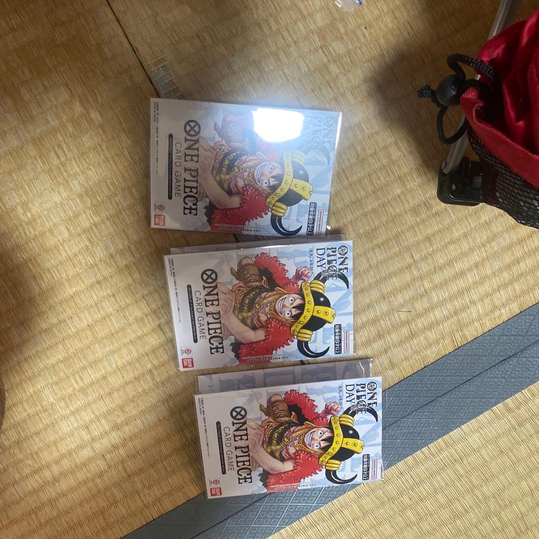 プレミアムカードコレクションONEPIECE DAY'3セット ルフィ