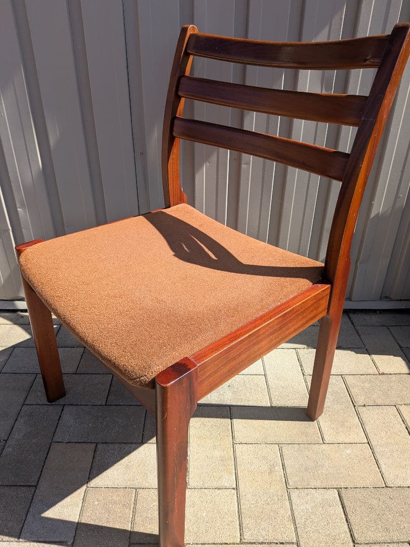 希少 天童木工 ブラジリアンローズウッド ダイニングチェア ③