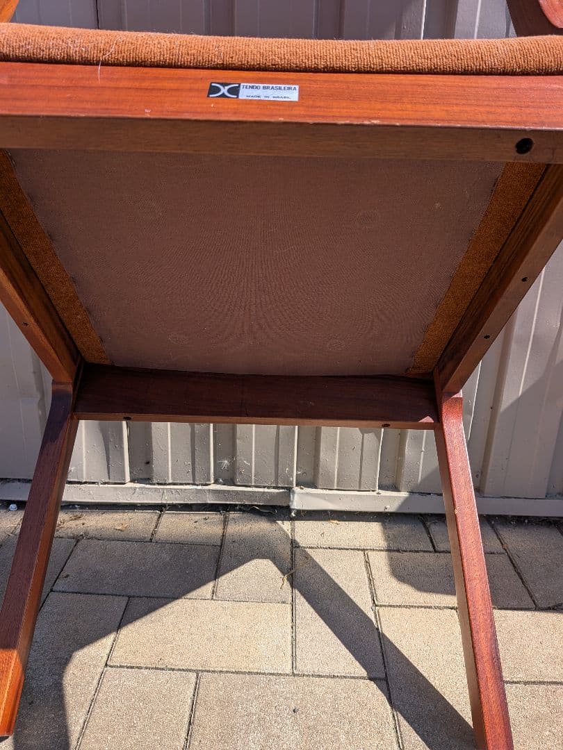 希少 天童木工 ブラジリアンローズウッド ダイニングチェア ③