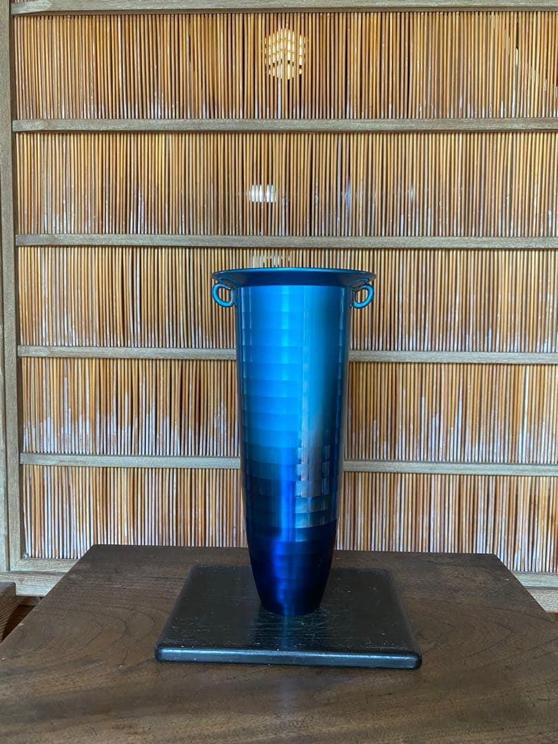 池坊　草月　華道　花器　花瓶　フラワーベース　銅製　インテリア