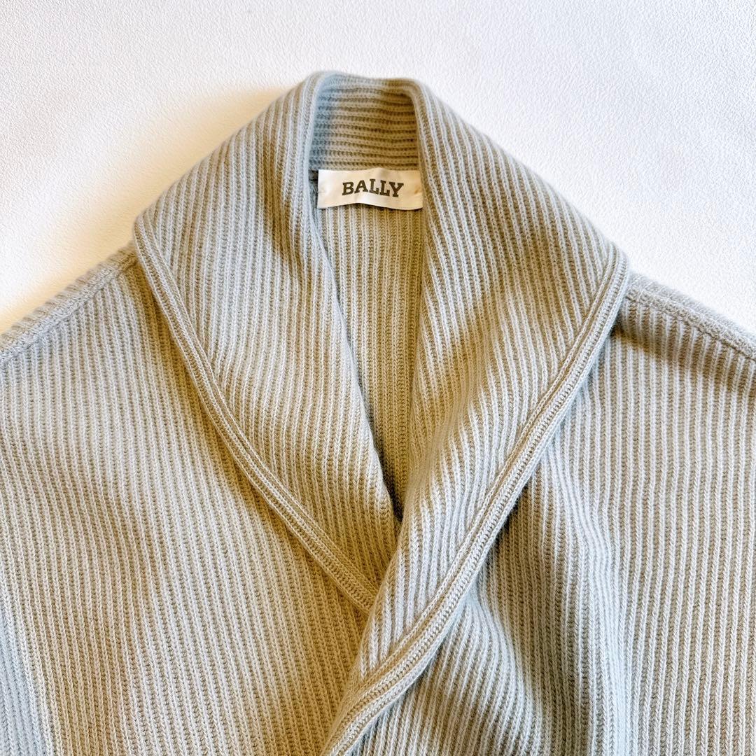 BALLY アンゴラウール　ポンチョ　ストールポンチョ　カーディガン