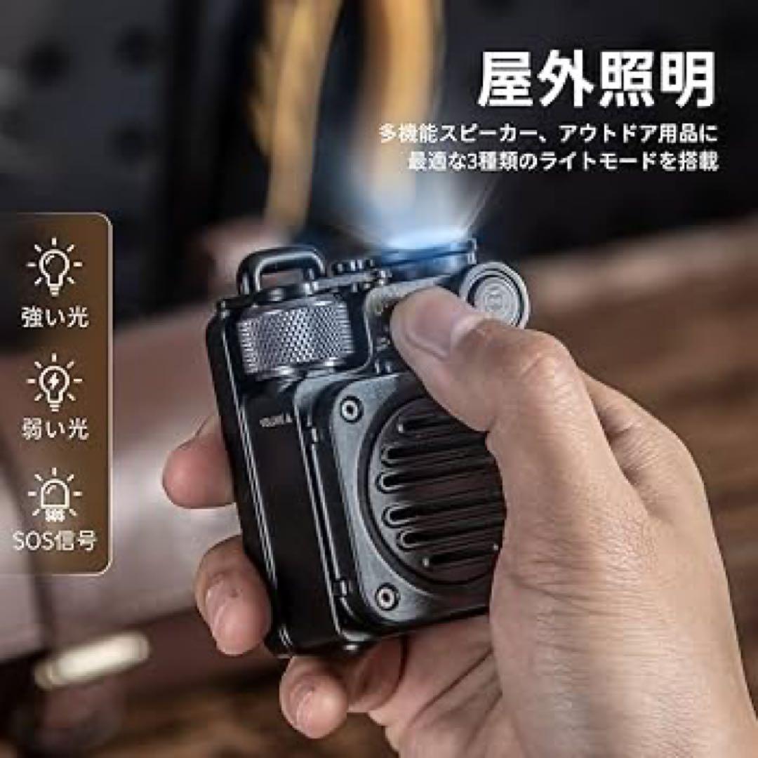 MUZEN Wild Mini 第2世代　Bluetoothスピーカー　ブラック