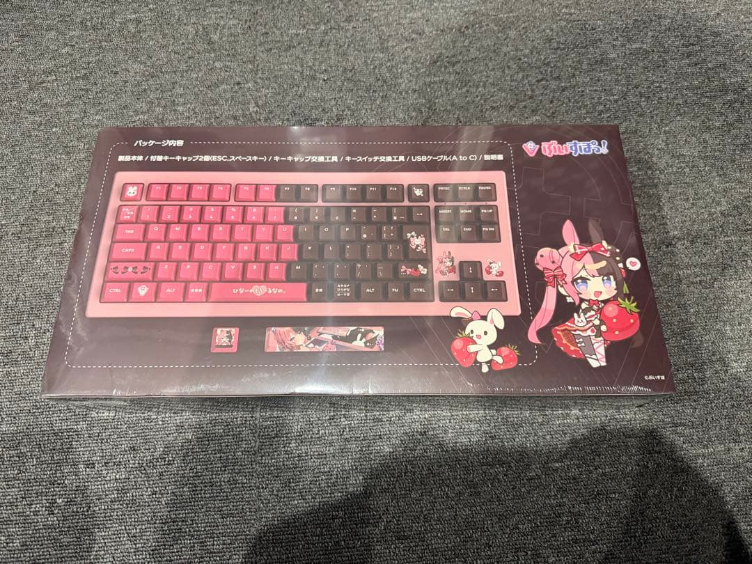 【新品未開封】ぶいすぽゲーミングキーボード　橘ひなの　VSPO!