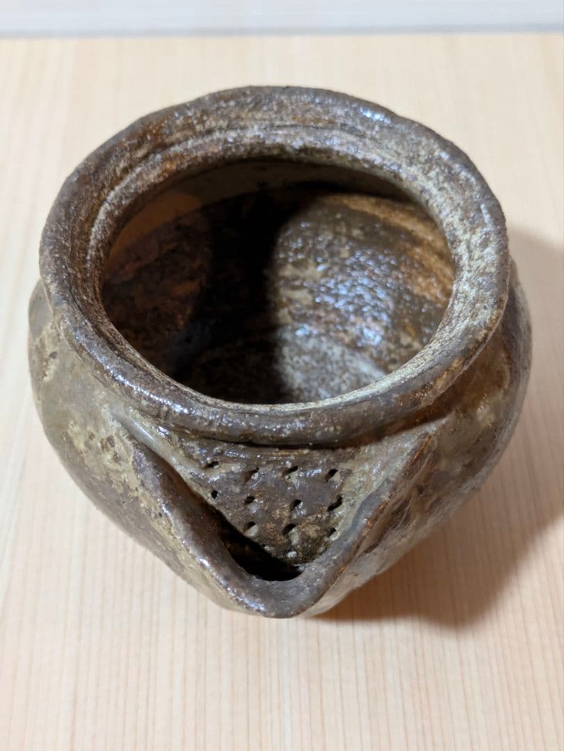 備前焼　宝瓶　煎茶道具