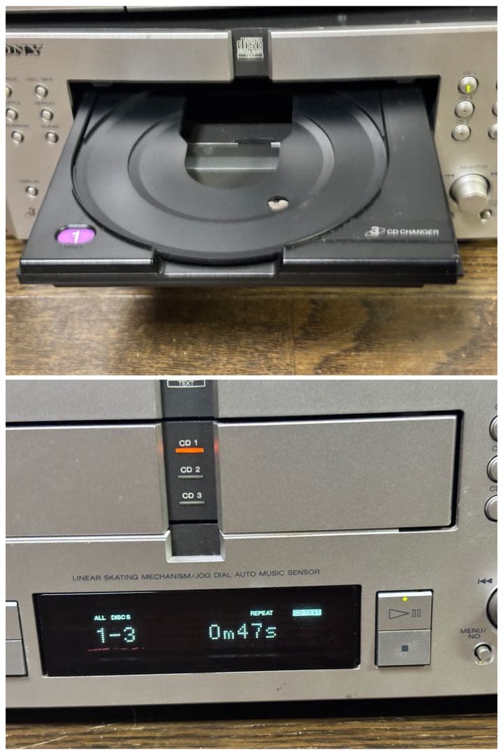 CD/MDチェンジャー システムコンポ ST-MS717 Sony