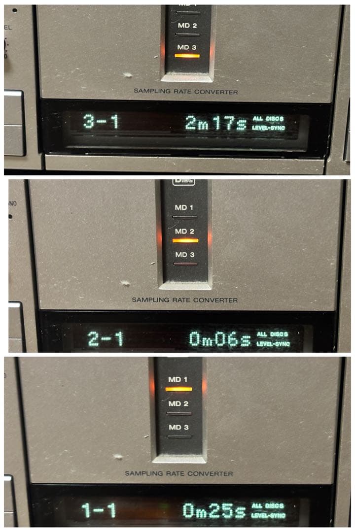 CD/MDチェンジャー システムコンポ ST-MS717 Sony