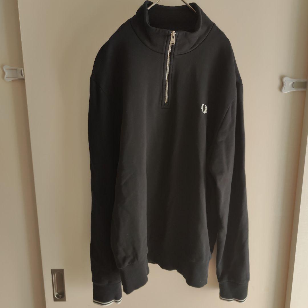 トップス FRED PERRY Half Zip Sweatshirt XL