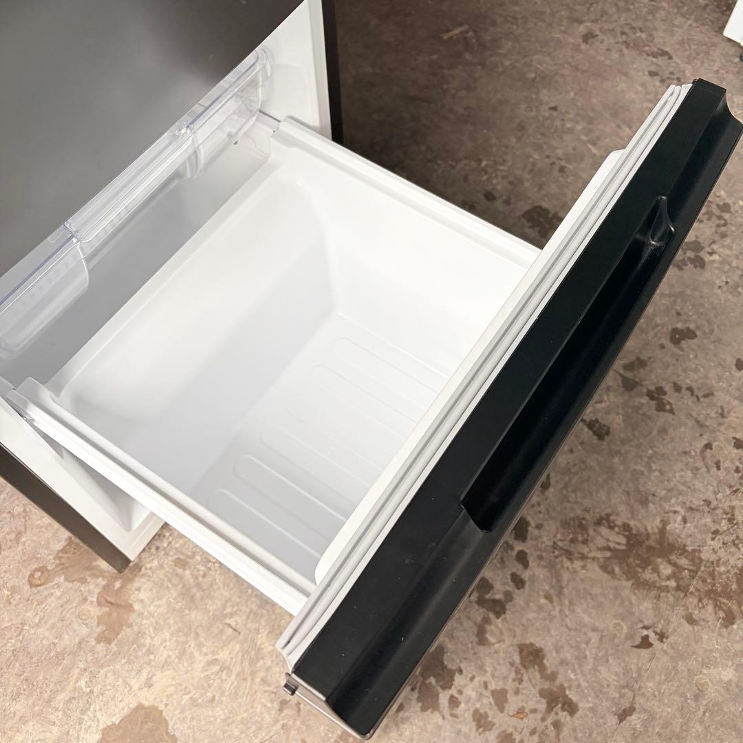 運搬取付無料！ダークグレー純正SHARP静音省エネスマート冷蔵庫！完動超美品！