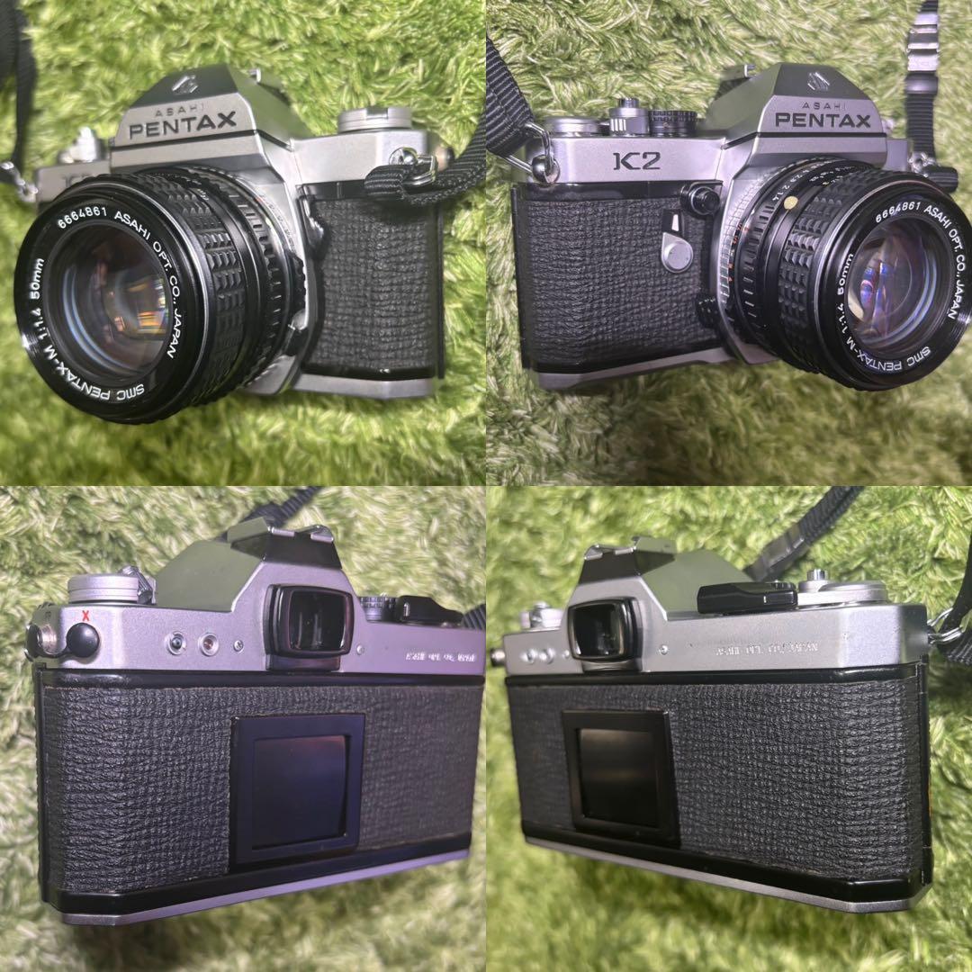 ASAHI PENTAX K2 フィルムカメラ 一眼レフカメラ50mmレンズ付き