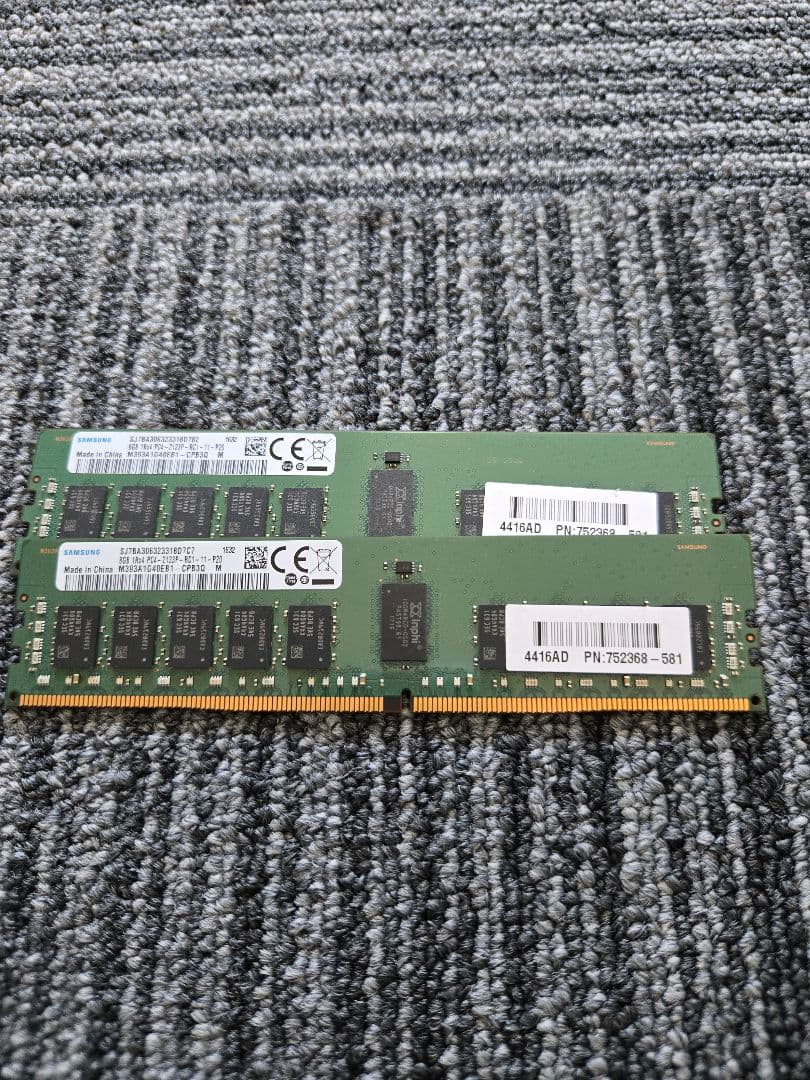 サーバー用　ECCメモリ DDR4 64gb