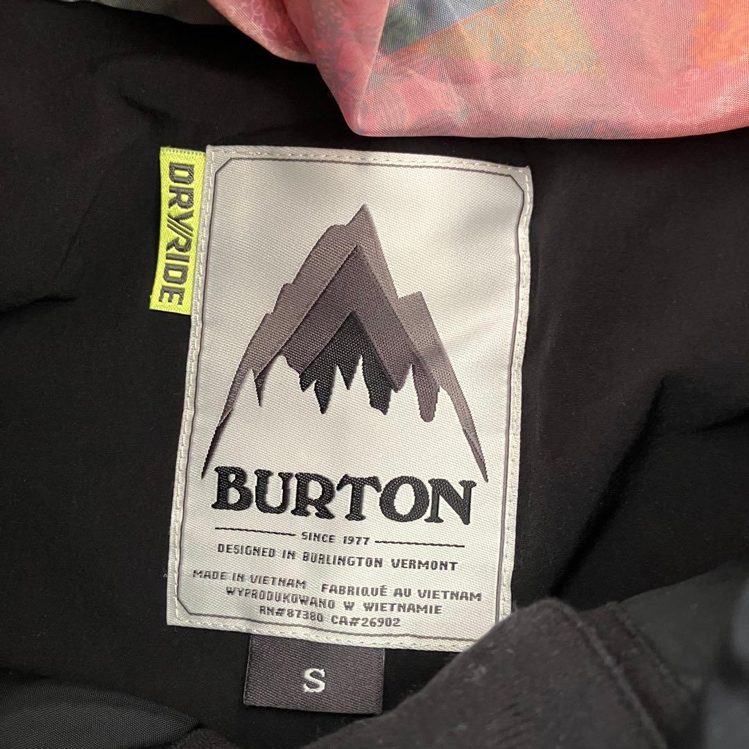 高撥水　美品　S バートン スノボウェア レディース パンツ ブラック　黒