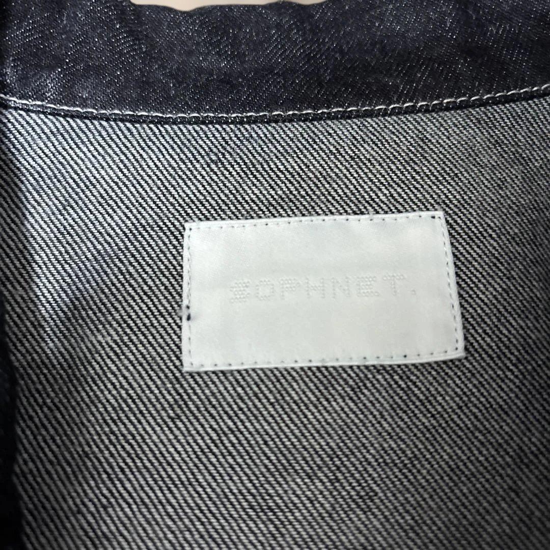 ジャケット・アウター SOPHNET. DENIM DRIZZLER JACKET INDIGO/XL