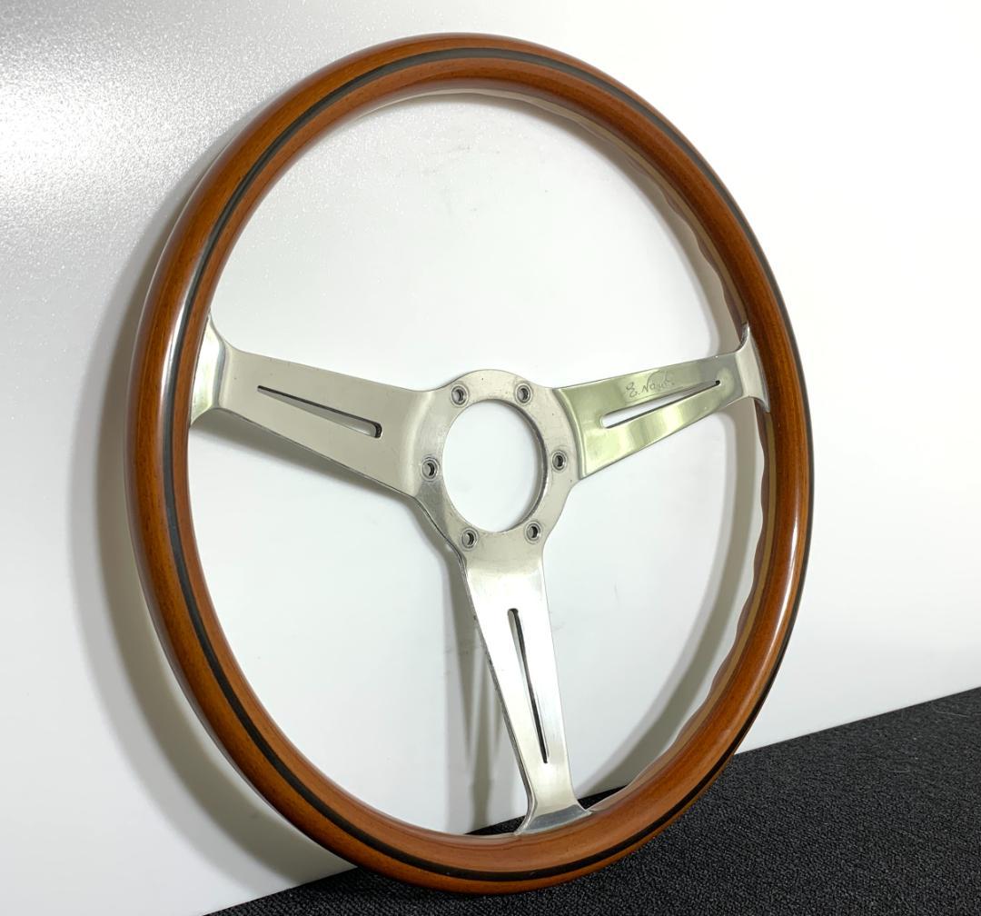 ナルディ クラシック ウッド ホーンリング・ホーンボタン付 極上美品 希少