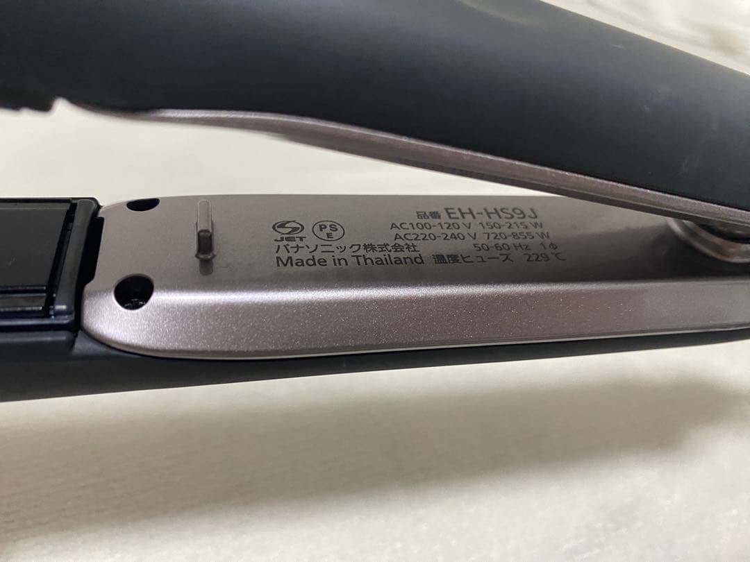 EH-HS9J Panasonic nanocare ヘアアイロン