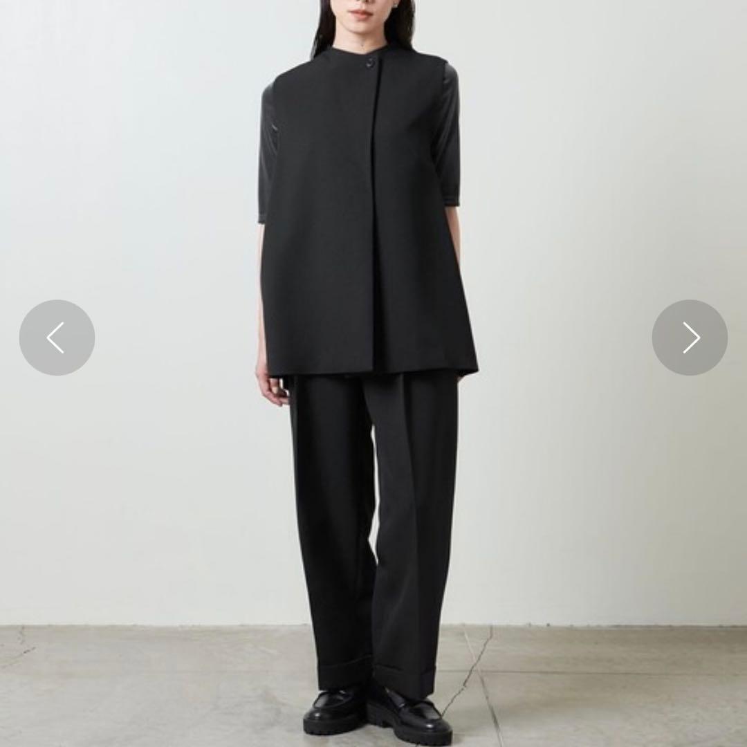 人気 2024 マルゥユナイテッドアローズ ウエストベルトジレ 黒