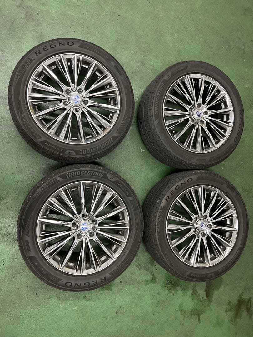 RAYZ VERSUS レイズ ベルサス REGNO 18インチ タイヤセット