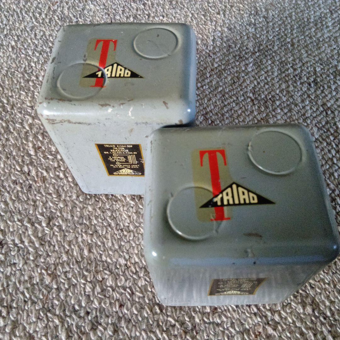 WE300Bに適したTRIAD チョークトランス２個