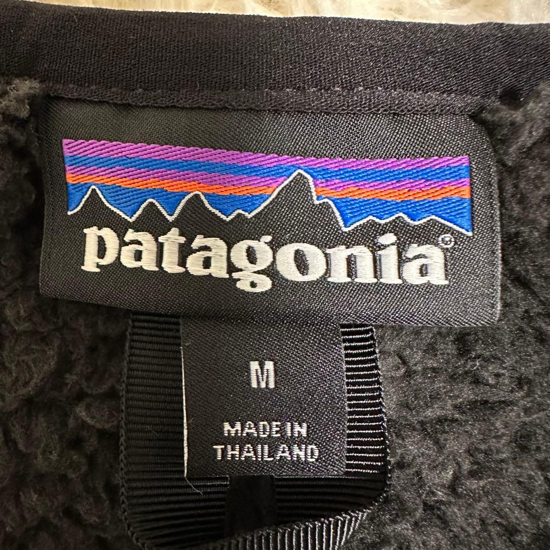 【patagonia】パタゴニア ロスガトスクルー ブラック フリース M