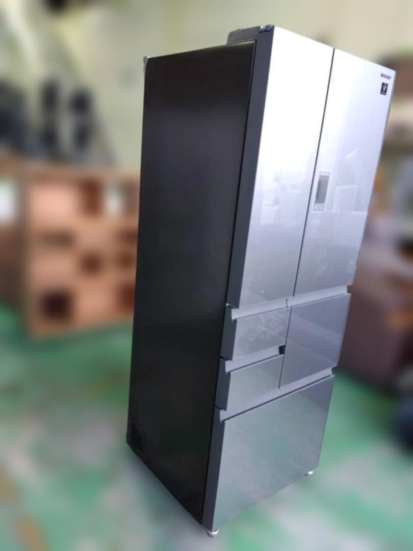 シャープ　２０１８年製　ノンフロン6ドア冷蔵庫　（SJ-GX50E）