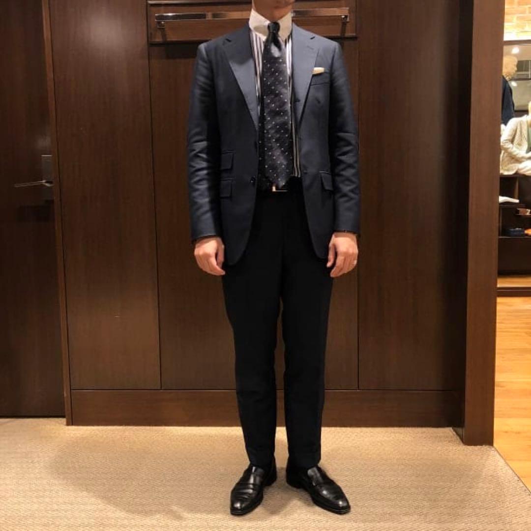 BEAMS F ウールモヘヤ チェンジポケット スーツ