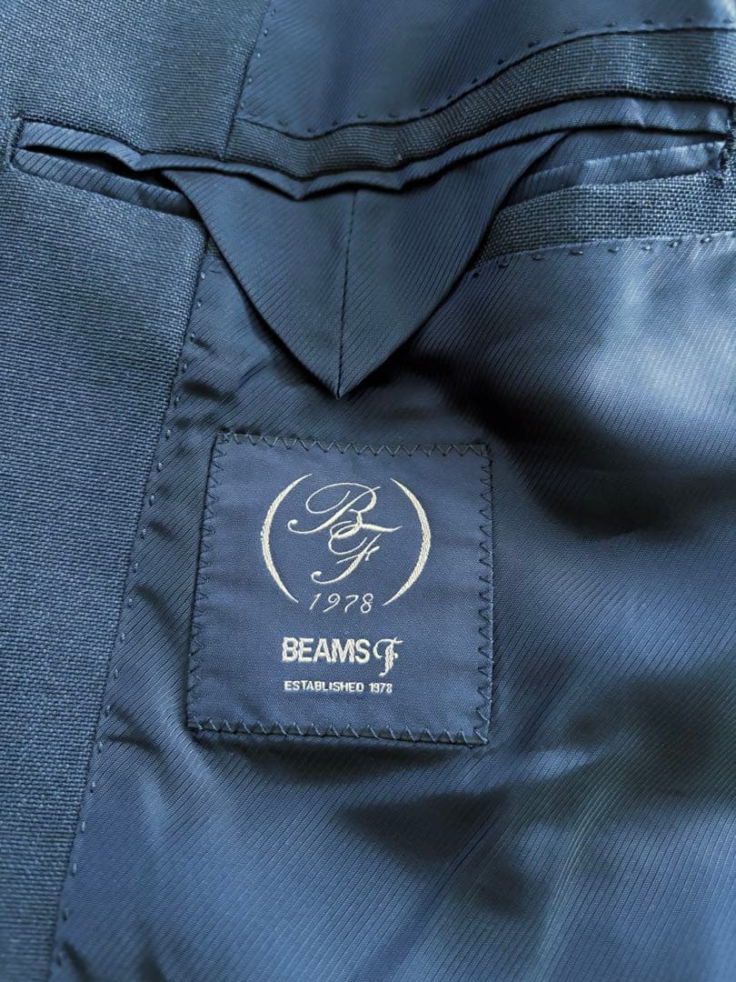 BEAMS F ウールモヘヤ チェンジポケット スーツ