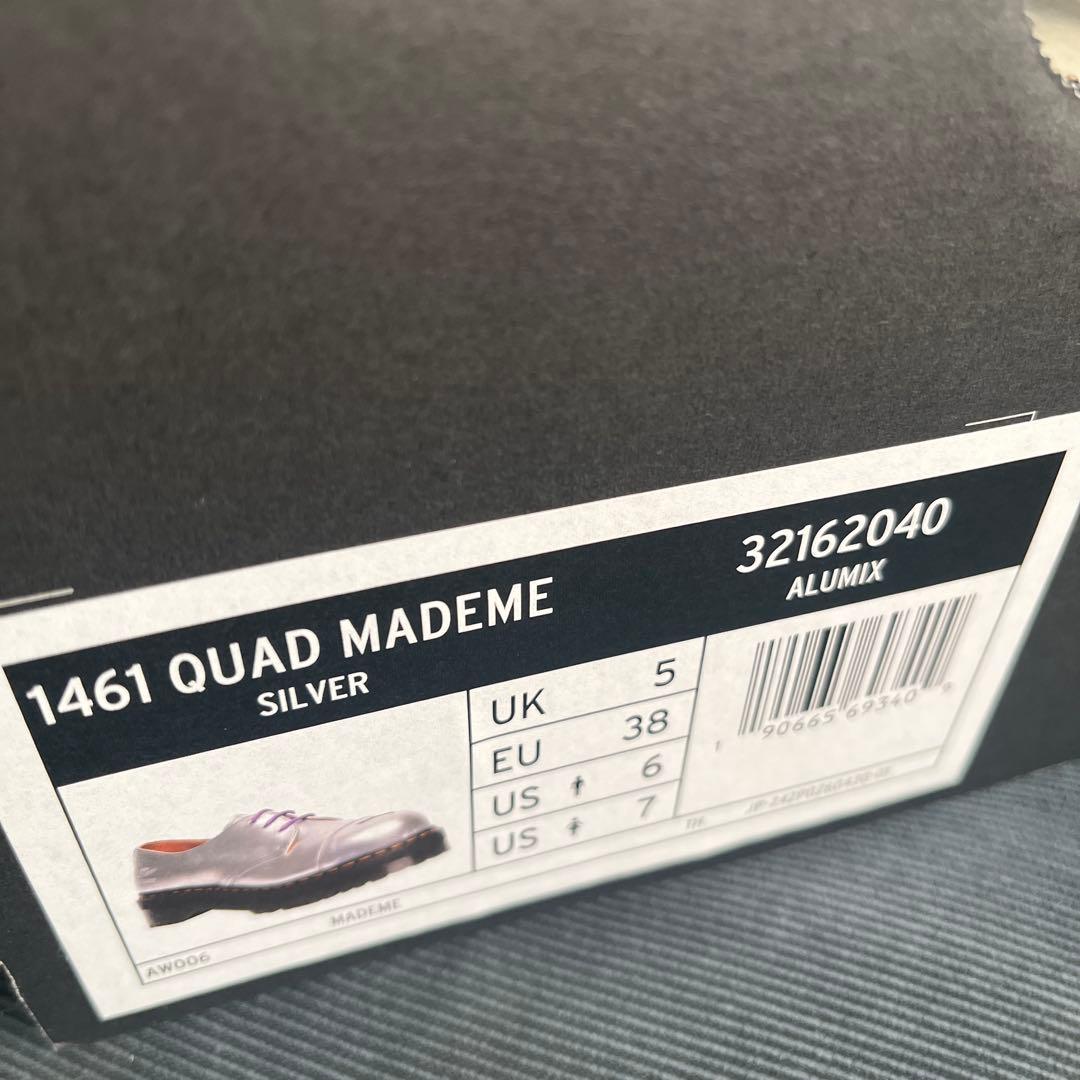 【美品】Dr. Martens Madame シルバー ローファー