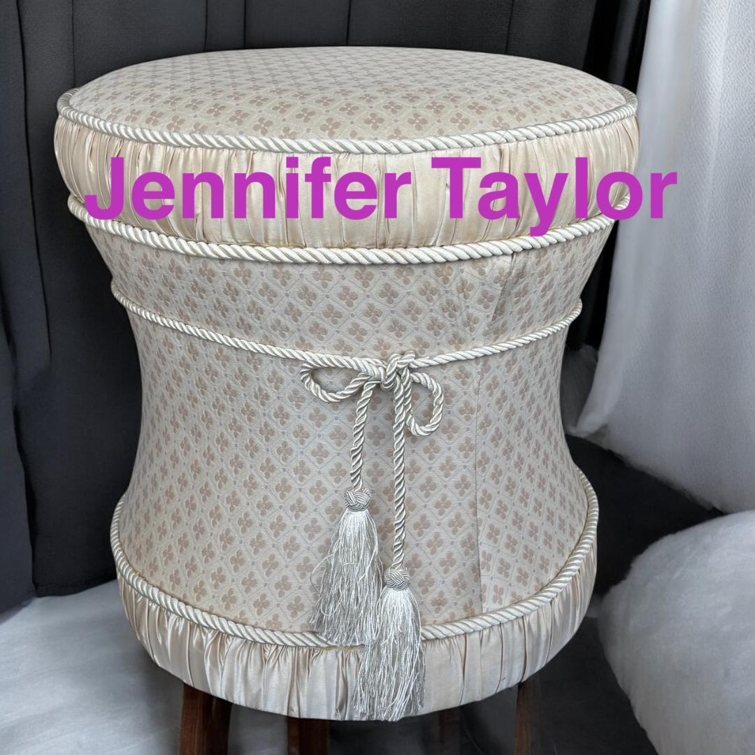 ジェニファーテイラー スツール オットマン 輸入家具 ロココ調 アメリカ高級家具