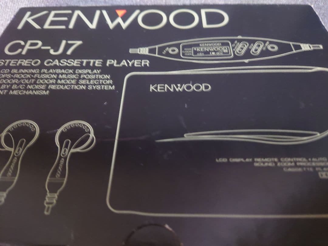 KENWOOD CP-J7 カセットプレーヤー ジャンク