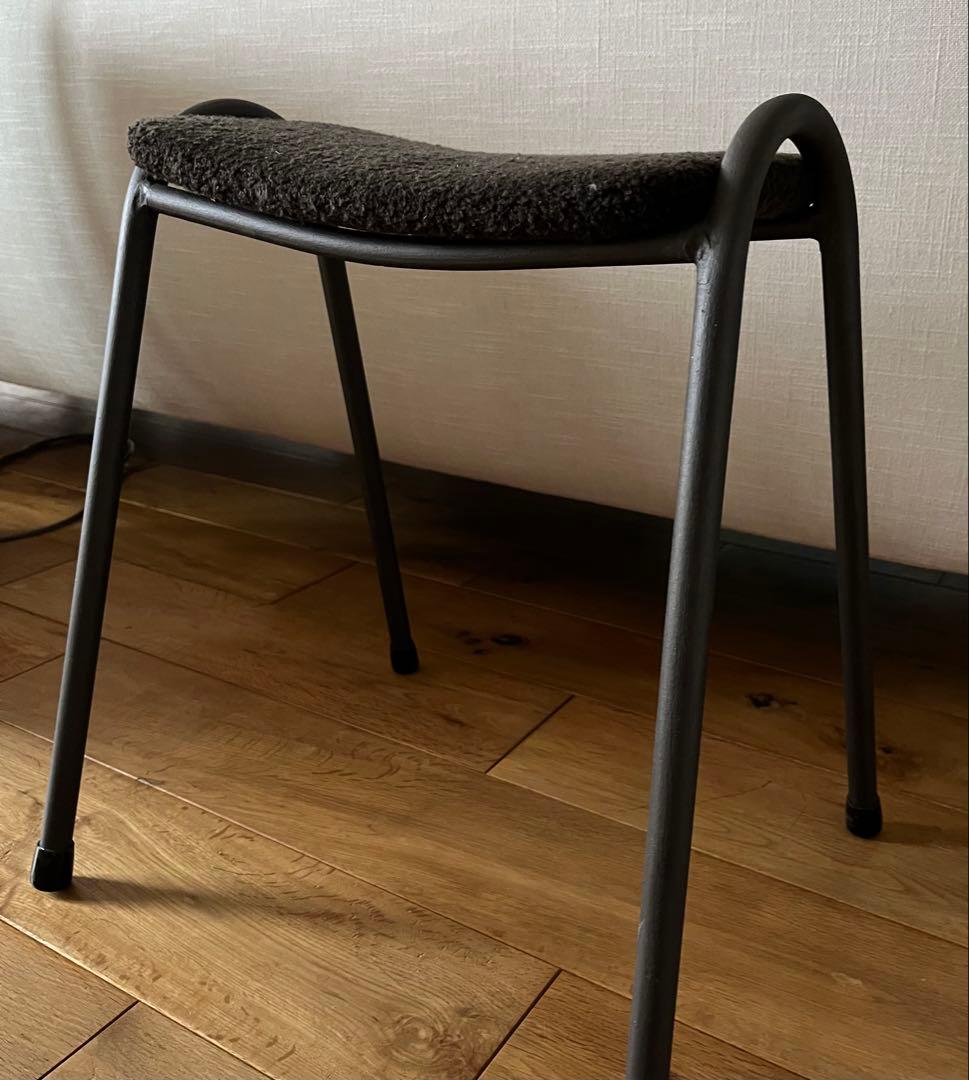ヴィンテージ　メタル　スツール