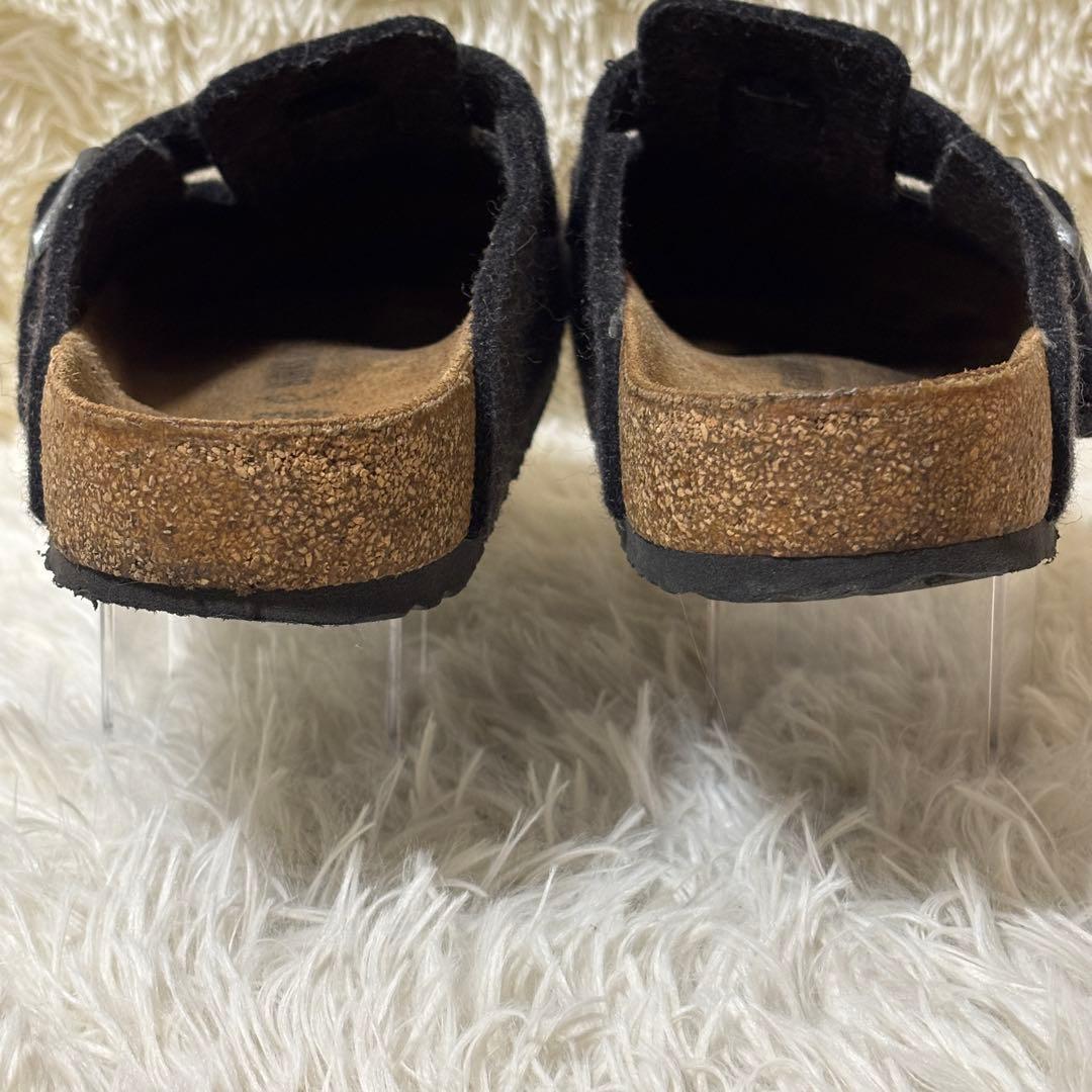 【美品】BIRKENSTOCK ビルケンシュトック　ボストン　ウールフェルト