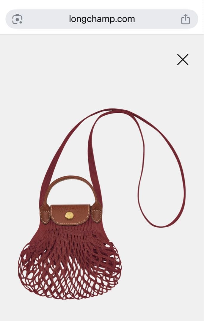 《新品》保証書あり 秋色 LONGCHAMP ル プリアージュ ® フィレ XS