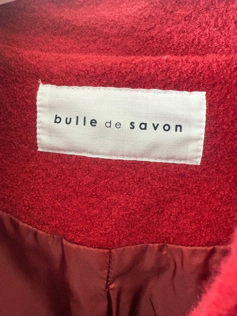 bulle de savon 赤 ロングコート