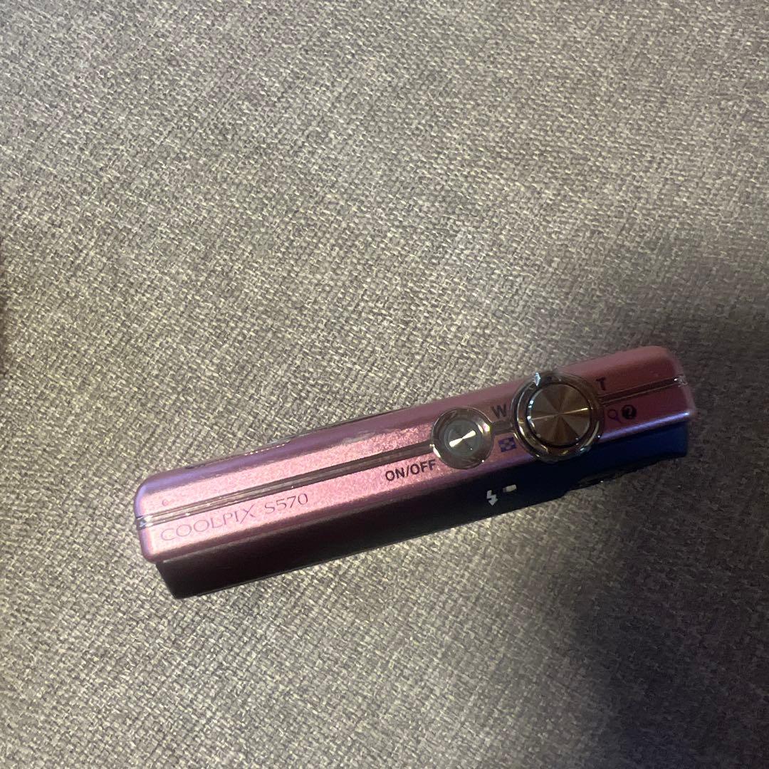 Nikon COOLPIX ピンク コンパクトデジタルカメラ［動作確認済み］