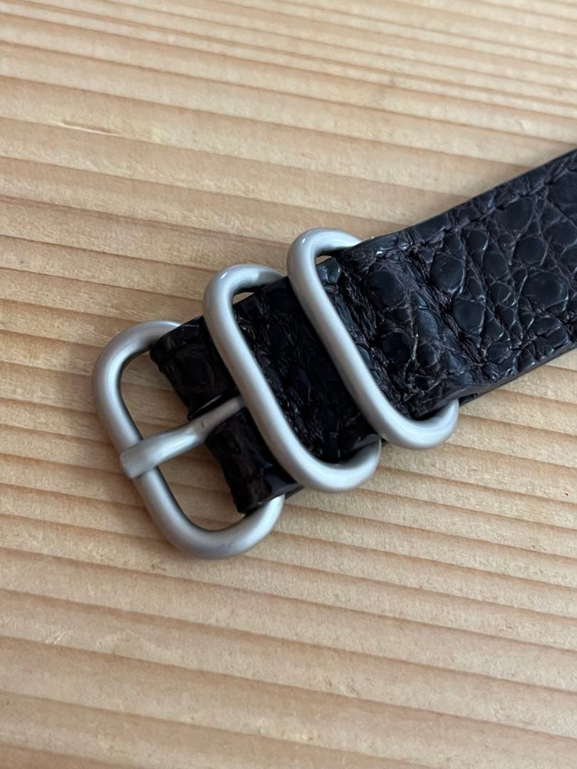 THESOLE クロコダイル NATOベルト 腕時計