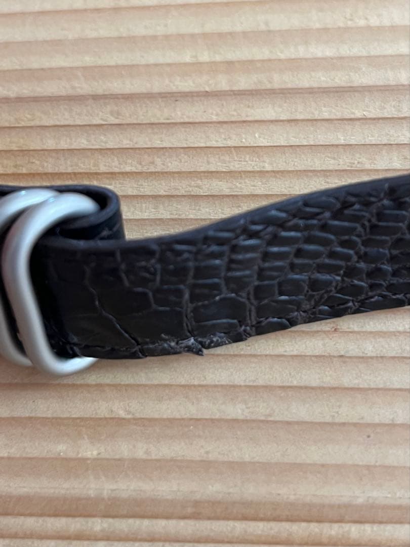 THESOLE クロコダイル NATOベルト 腕時計