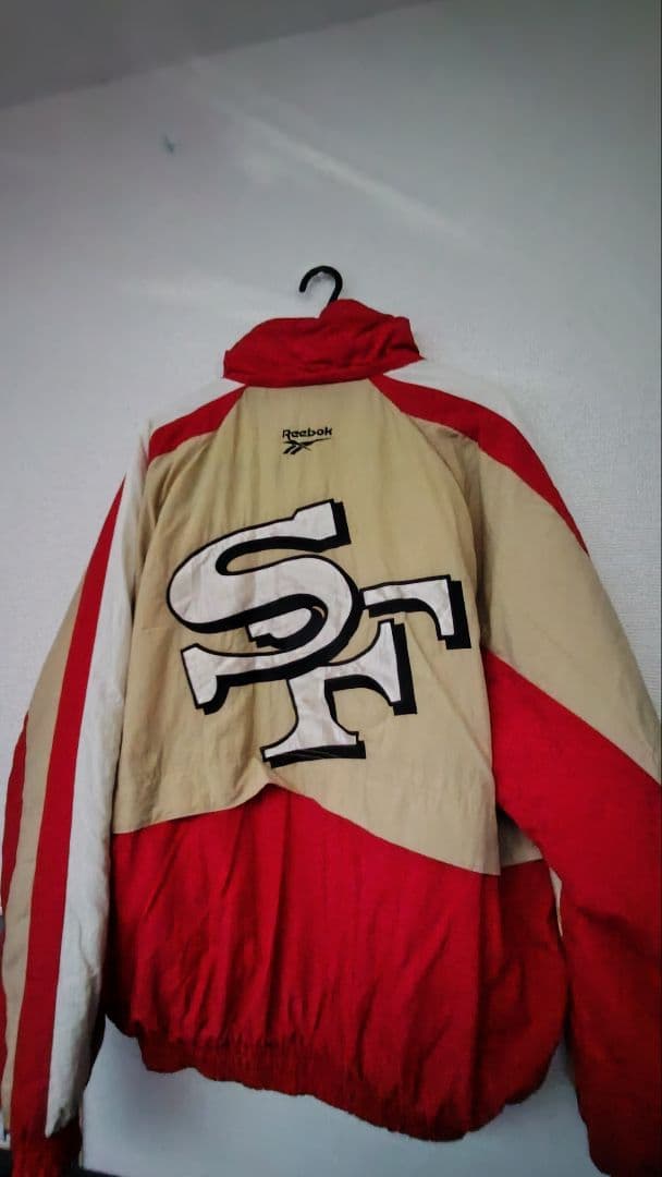 Reebok サンフランシスコ49ers ウォームアップジャケット
