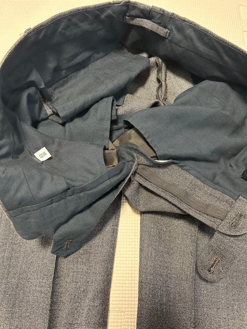 BEAMS F ビームスエフ デルフィノ生地 スーツ ブラウン 42