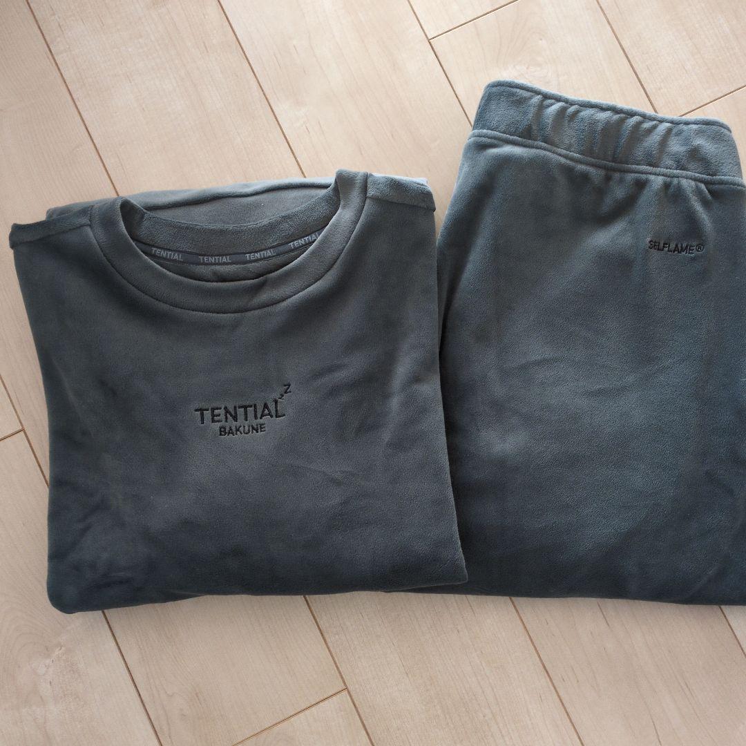 [TENTIAL ] ベロア　上下セット男女兼用Ｌサイズ
