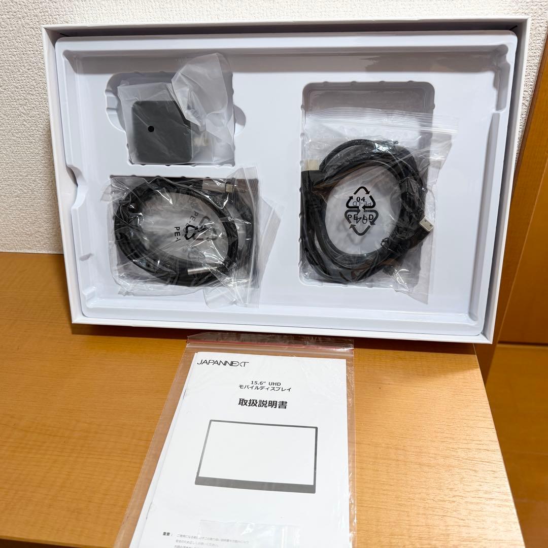 ディスプレイ・モニター本体 JAPANNEXT 4K OLED HDR JN-MD-OLED156UHDR