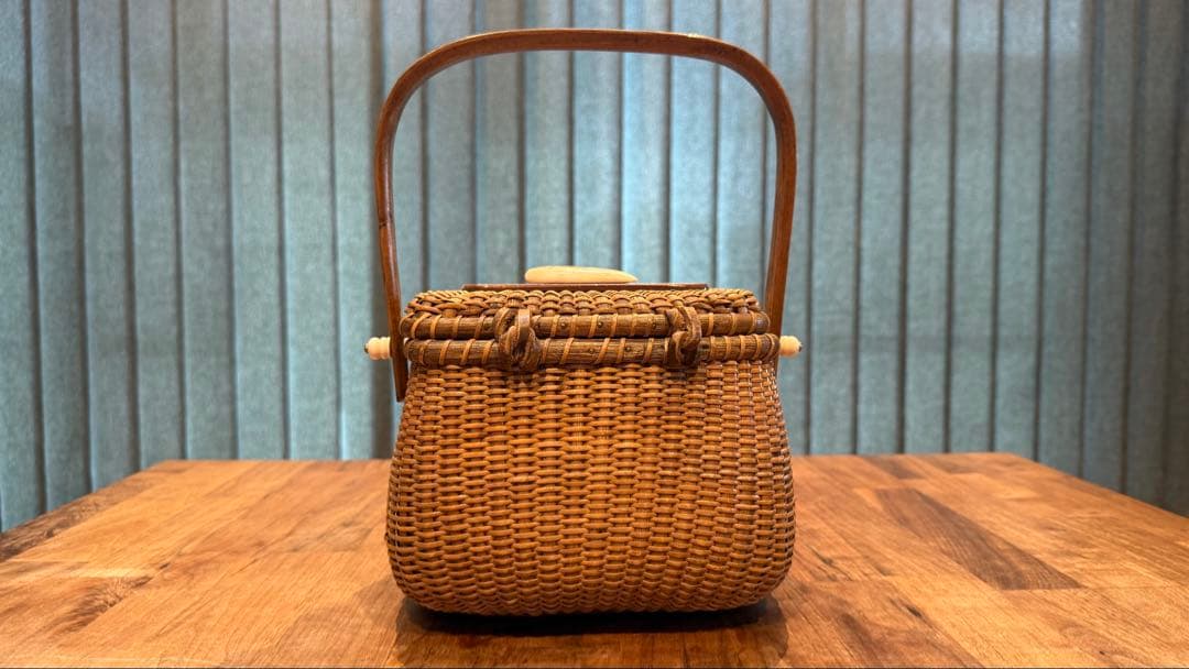 Vintage nantucket basket ナンタケットバスケット　USA