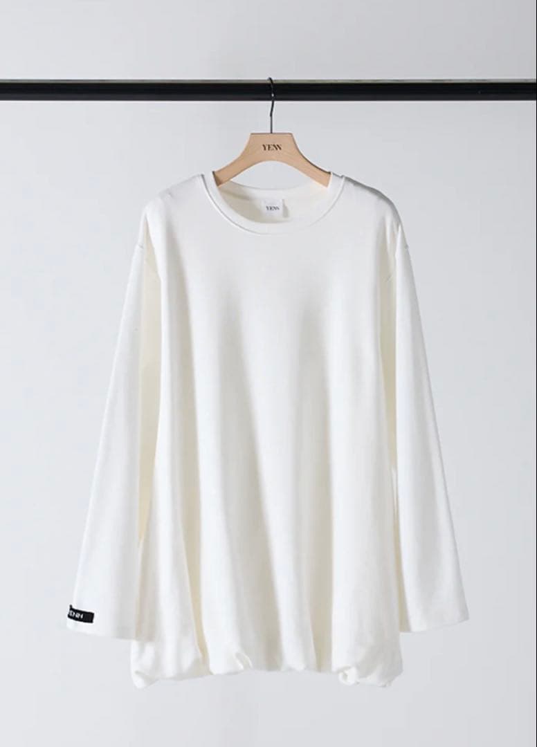 トップス YENN BALLOON TUNIC PO White