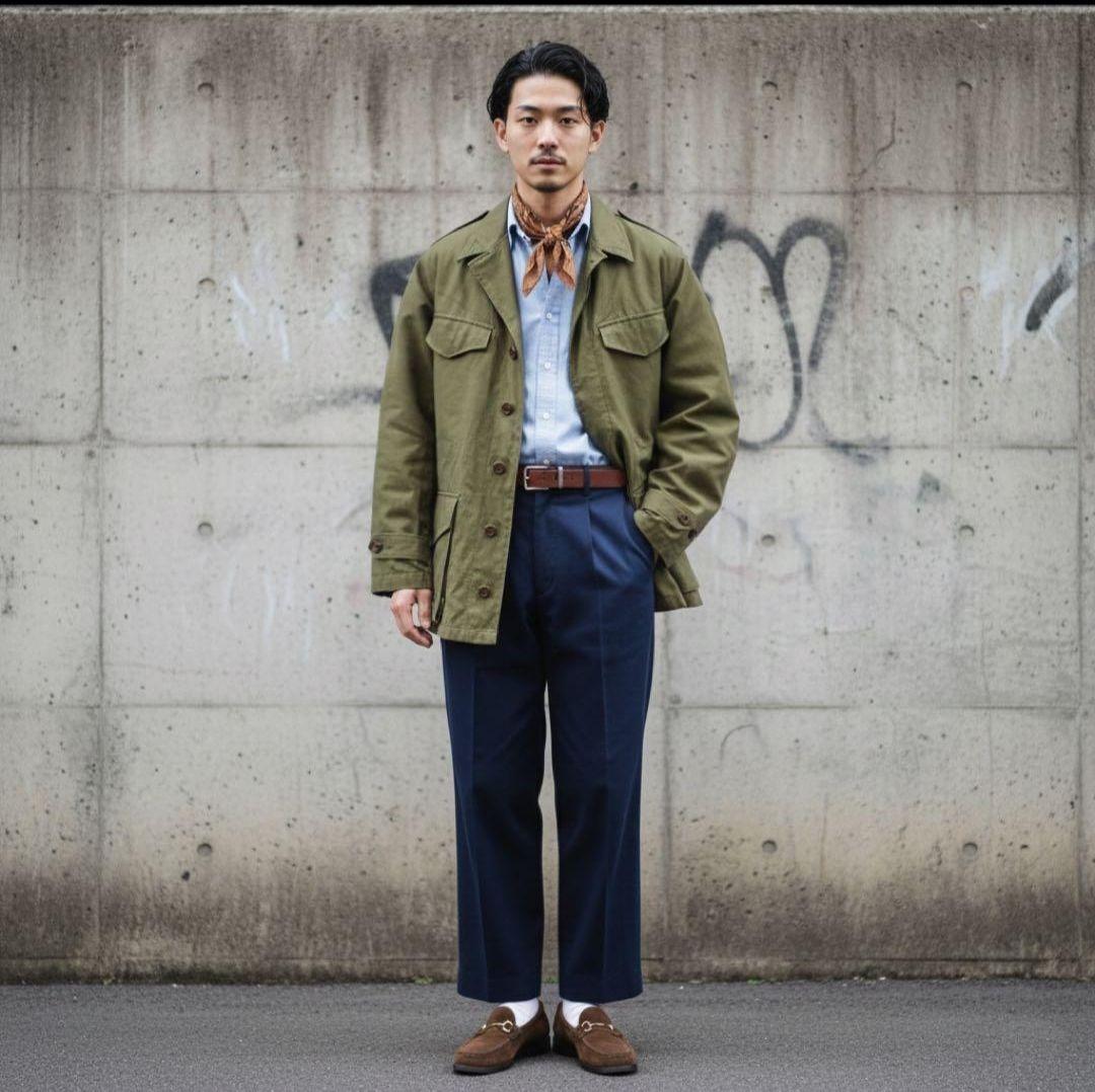 【希少】極美品 M-47 ミリタリージャケット サイズ：ＸＬ